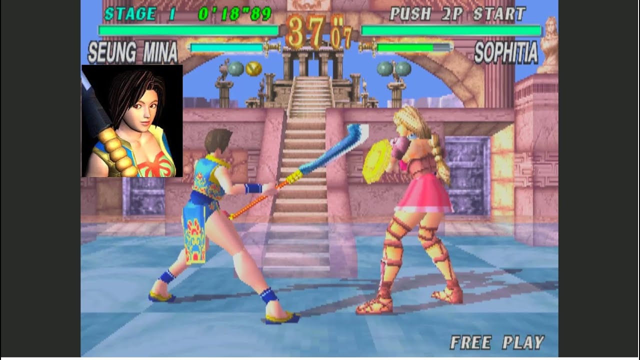 Soul Edge game Seung Mina