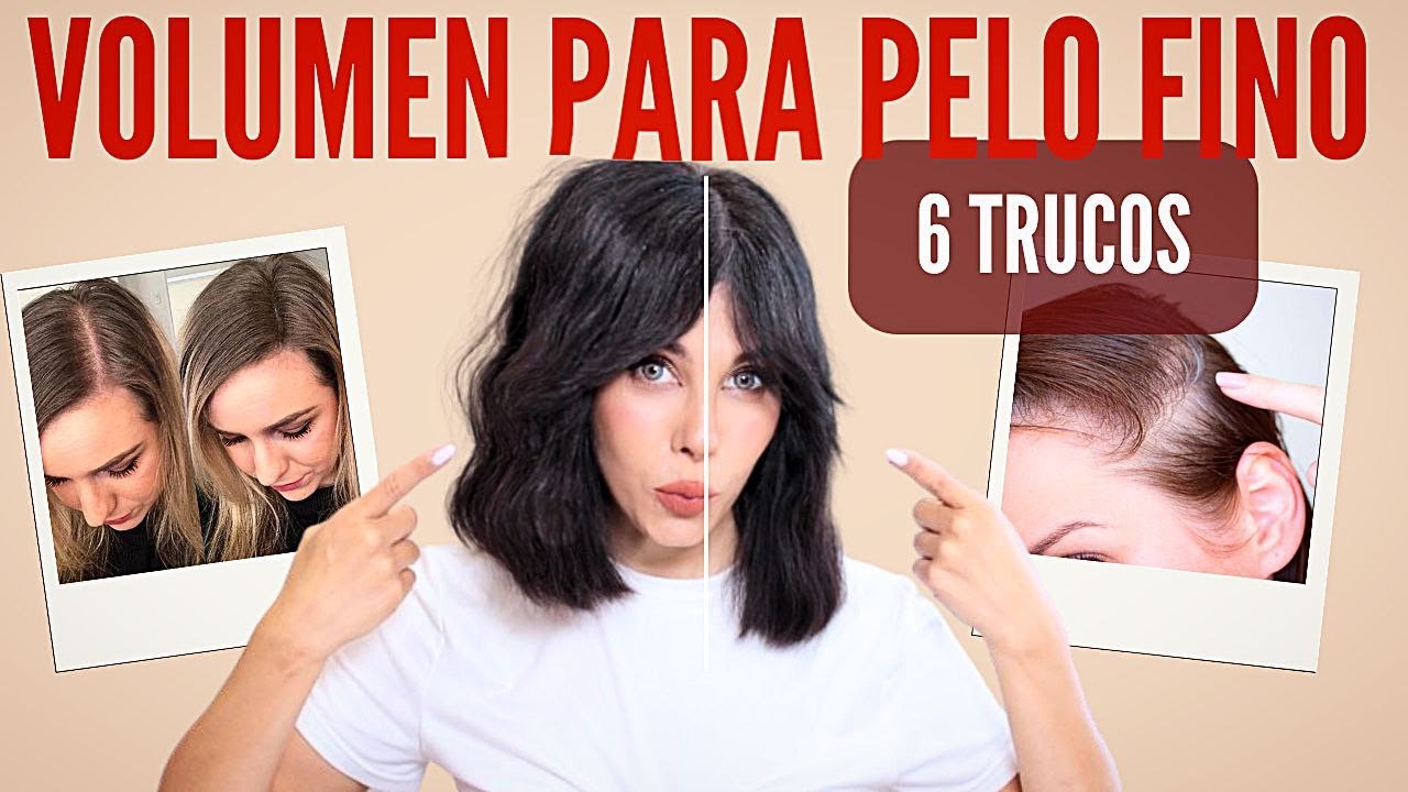 🔴 6 TRUCOS para PELO FINO y dar VOLUMEN rápido | productos y secador | Anlan