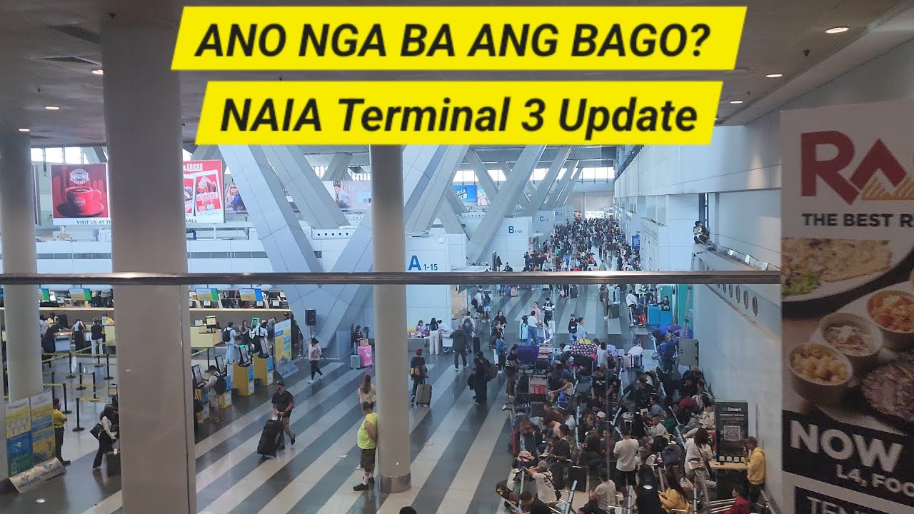 ​NAIA Terminal 3 NEW LOOK 2026🇵🇭 : Arrivals Departures & New Food Halls