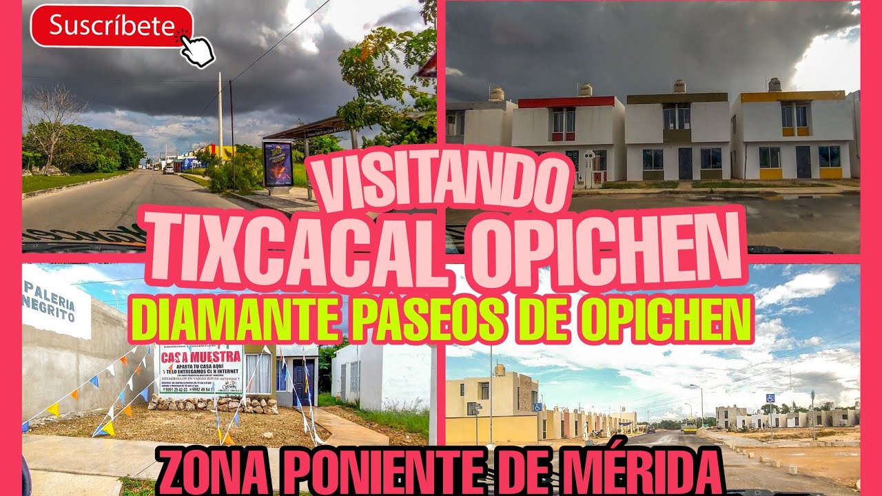 Tixcacal Opichen | Fraccionamiento Diamante paseos de Opichen | Zona Poniente de Mérida Yucatán