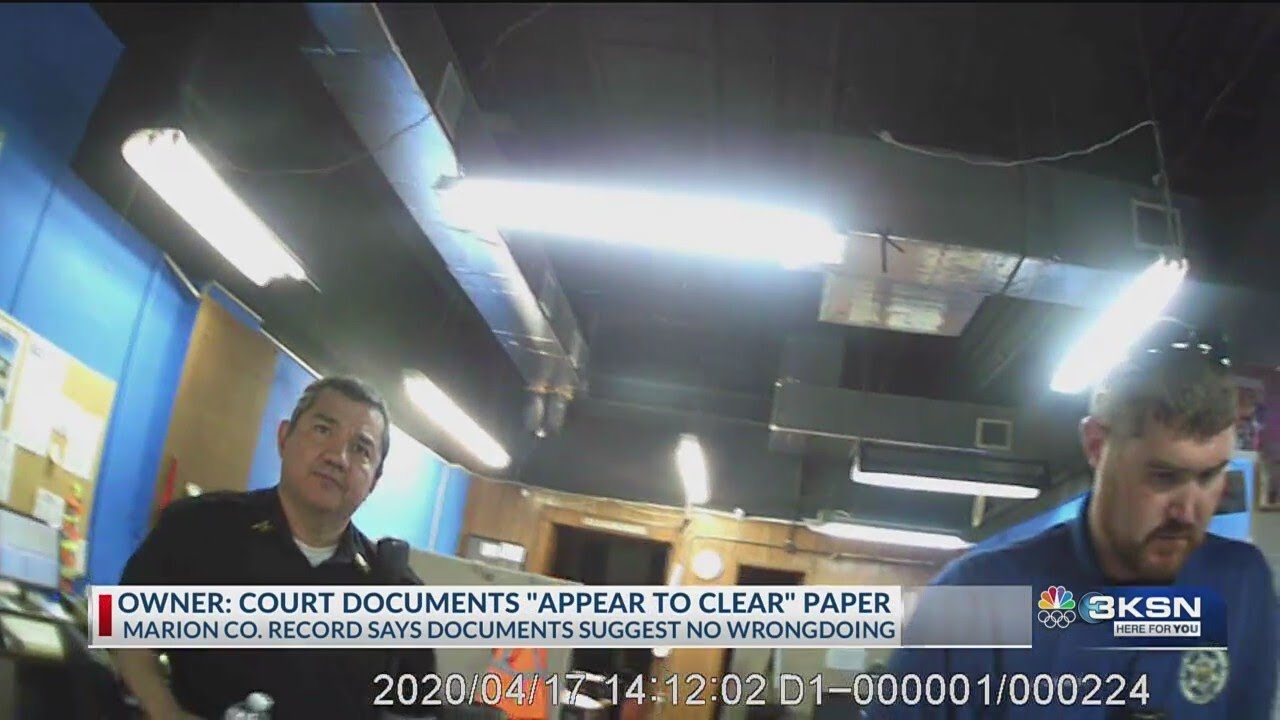Publisher: Documents appear to clear Marion County Record