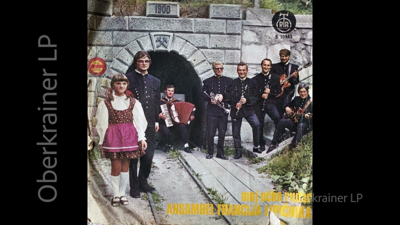 Ansambel Francija Lipičnika - MOJ OČKA RUDAR / NA SNEŽNI POLJANI - 1971