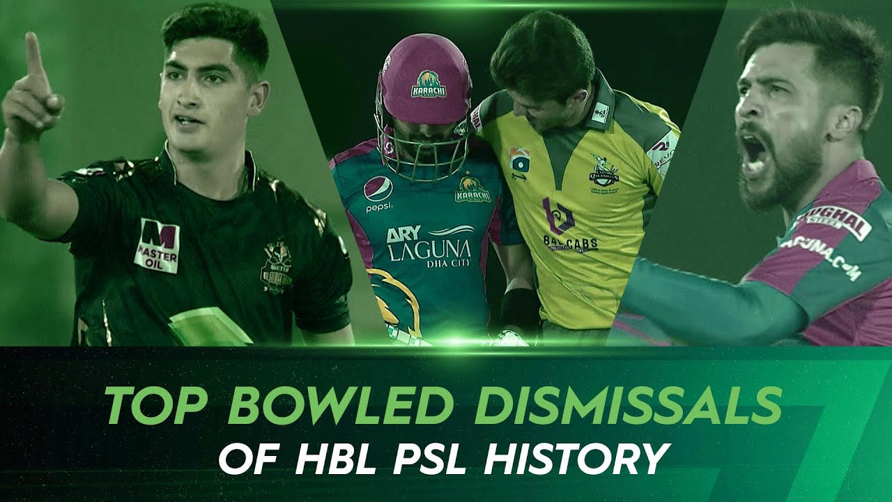 Top Bowled Dismissals of HBLPSL History