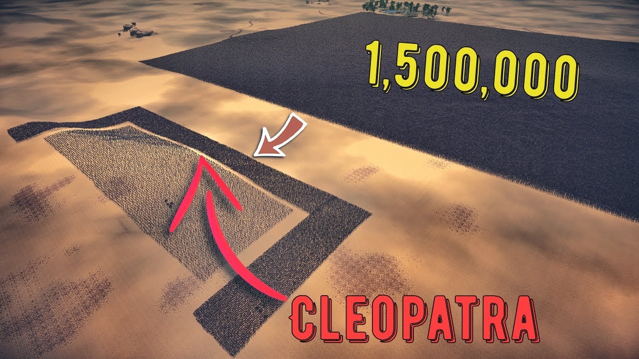 1,500,000 Native Americans vs Roman Legion & Cleopatra - UEBS 2