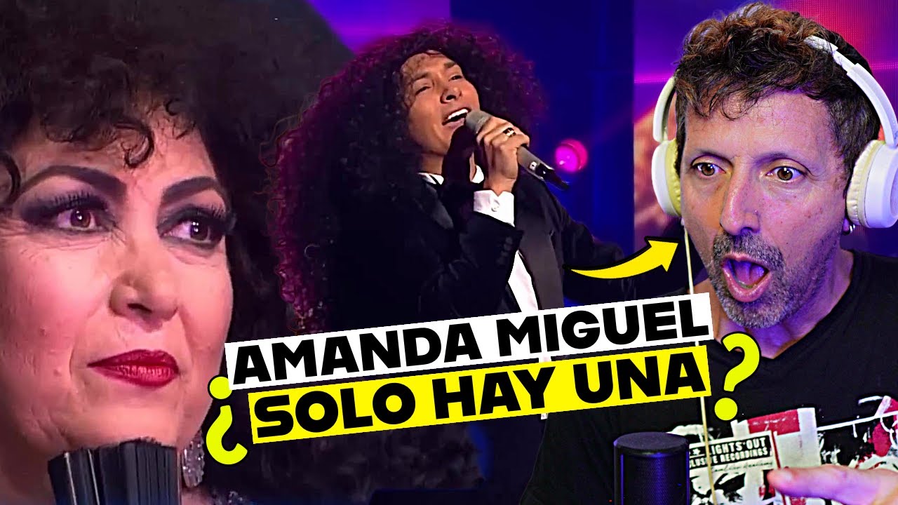PAVEL ARÁMBULA SE ATREVE CON AMANDA MIGUEL con ELLA DELANTE | CASTILLOS  |  REACCIÓN