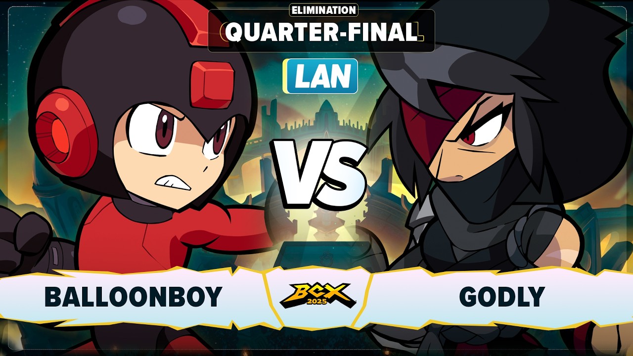BalloonBoy vs Godly - Elimination Quarter Final - Brawlhalla World Championship 2025 - LAN 1v1