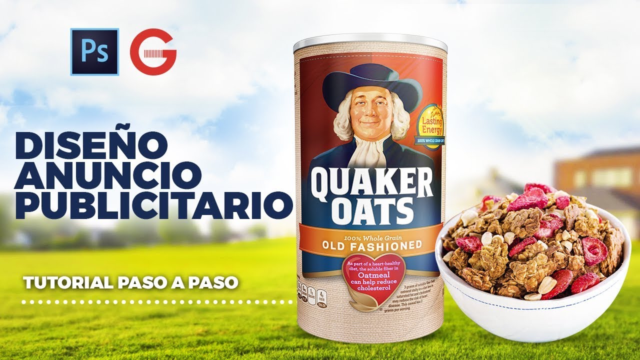 Photoshop Tutorial | Diseño Banner Publicitario | Creating an Advertising Banner