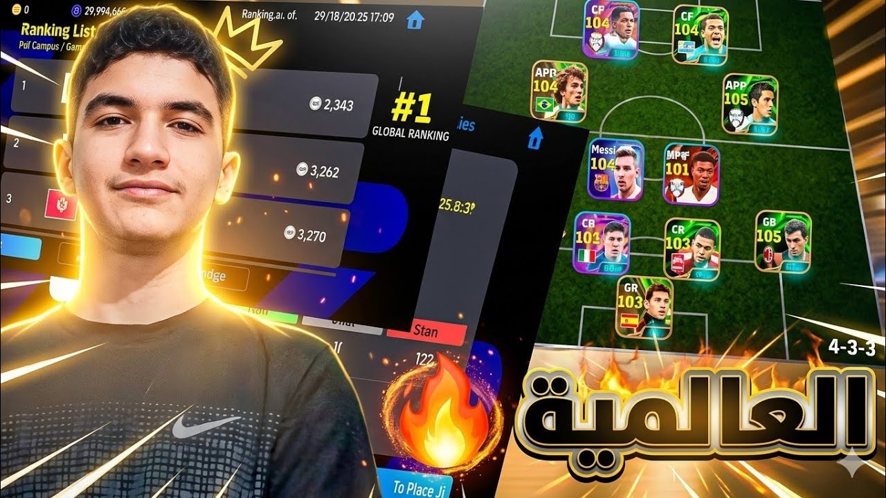 مباريات التصنيف🔥واجهت اكثر لاعب مستفز😱😱|EFFOTBAL 26 