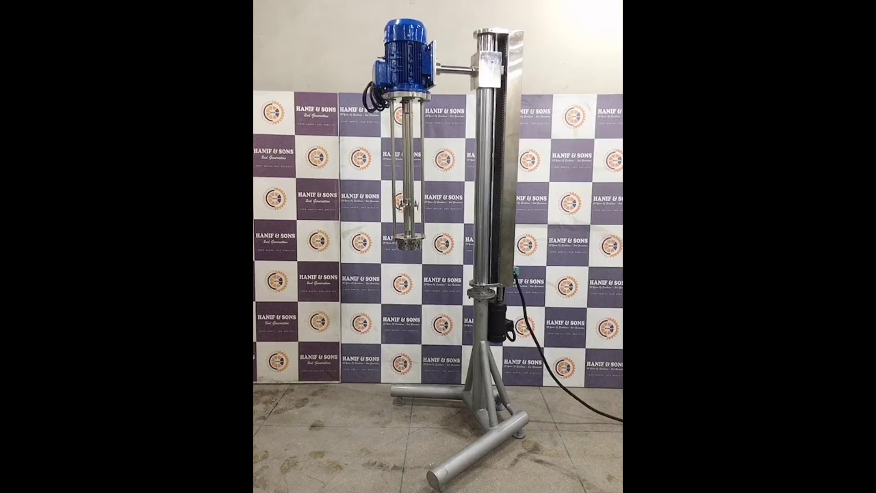 300KG Silverson Homogenizer Mixer | Batch Mixer | Tank With Silverson Mixer | Paint Mixer | SS Mixer