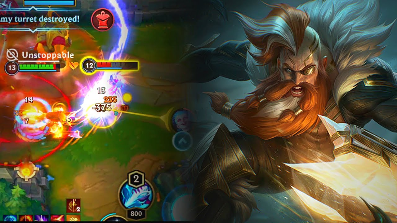 OLAF JUNGLE - IS OLAF THE NEW META?🤔 - PATCH 4.2 | GALAXY S20 FE 5G (No commentary)