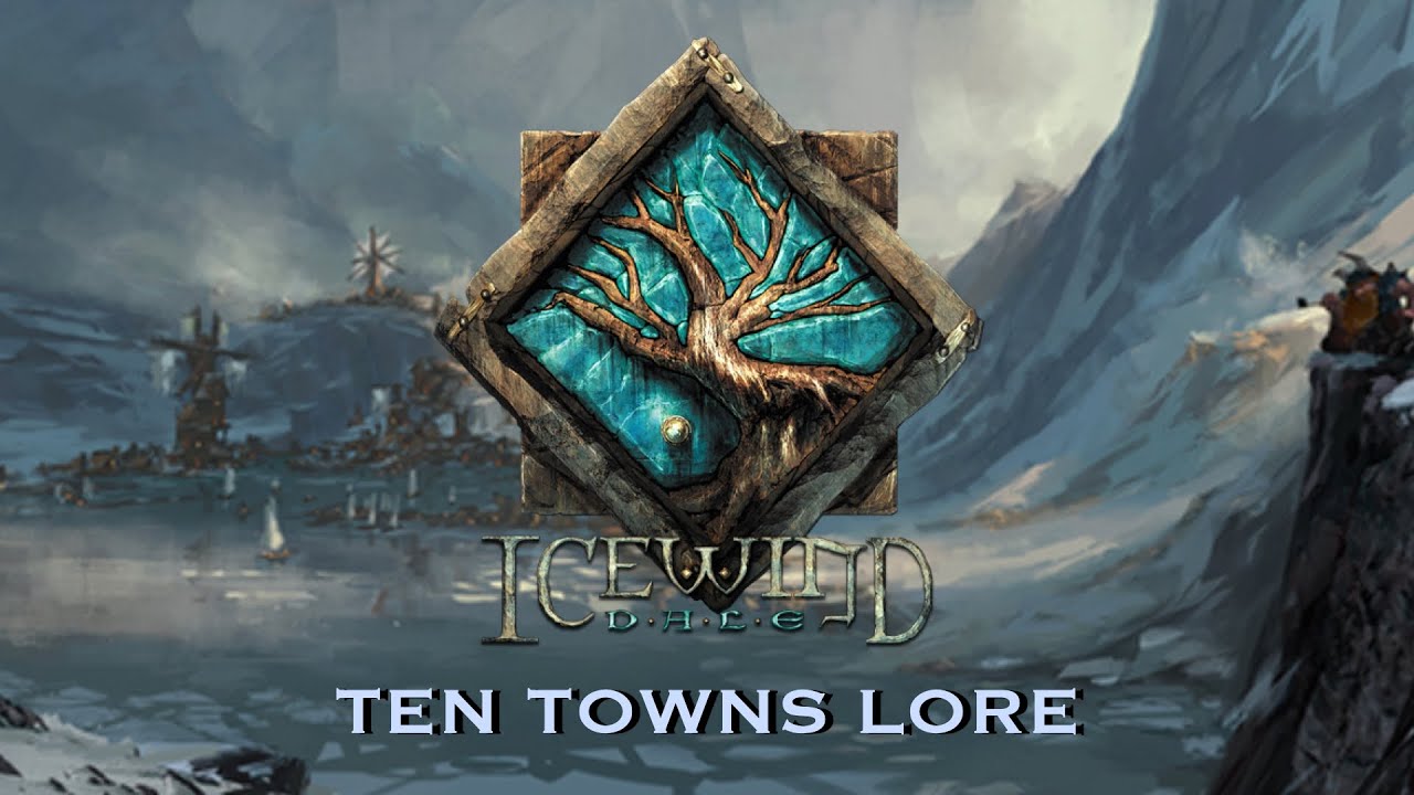 ASMR | Ten Towns and Icewind Dale Lore, Whispering with Fireplace and Snow Sounds