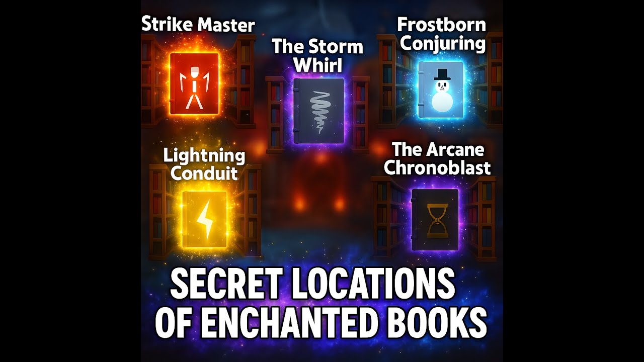 How to Get all Enchanted Books in SwordMaster.io
