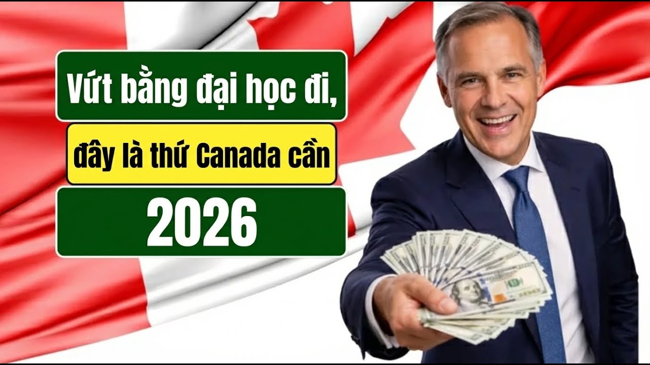 Vứt bằng đại học đi, đây là những thứ Canada cần năm 2026