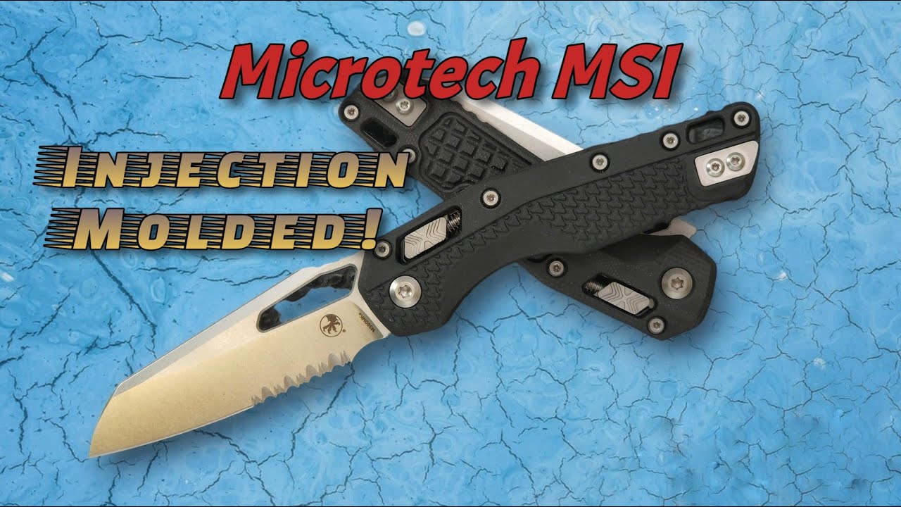 Microtech MSI RAM-LOK Injection Molded!  Is It Any Good???