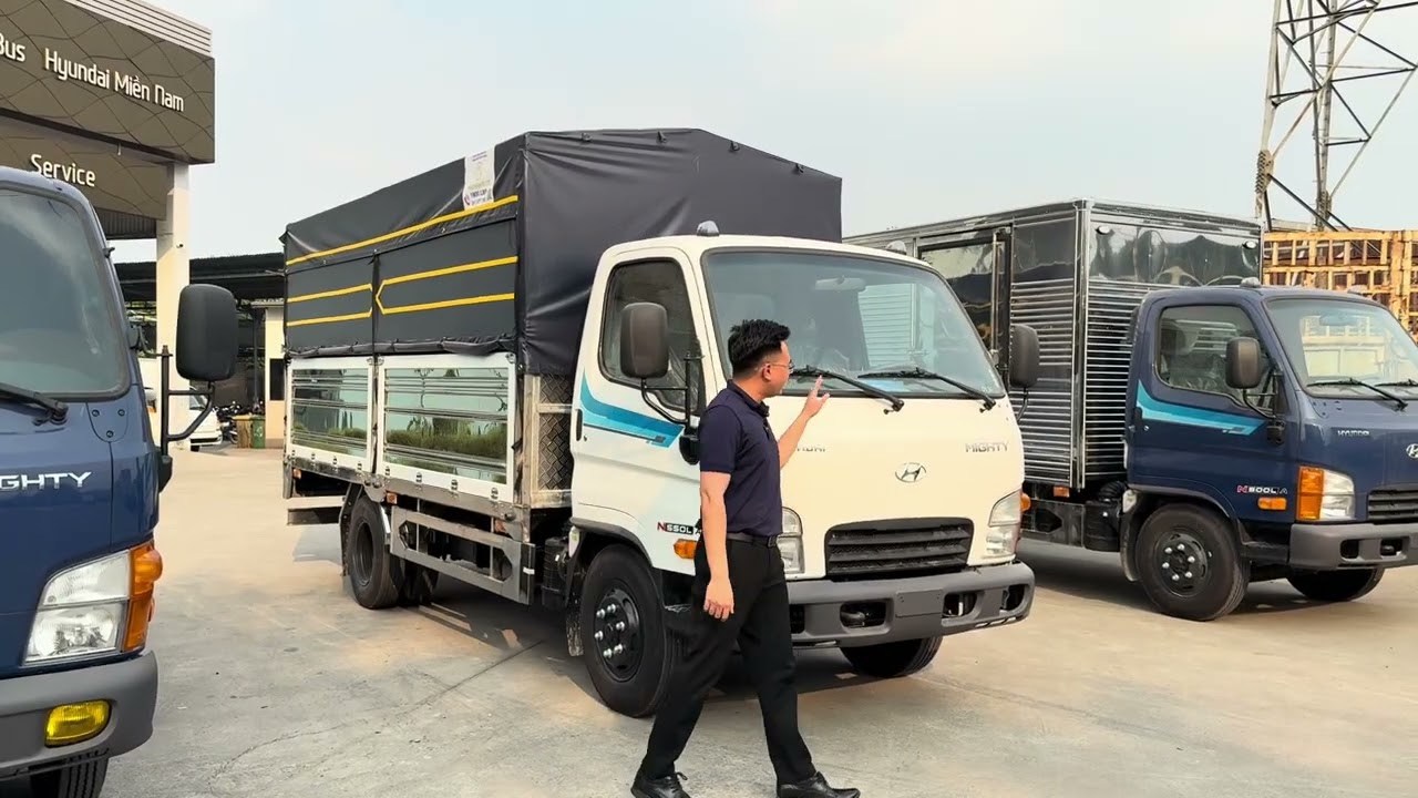 Hyundai 2,4 tấn model mới N500 series có gì đặc biệt