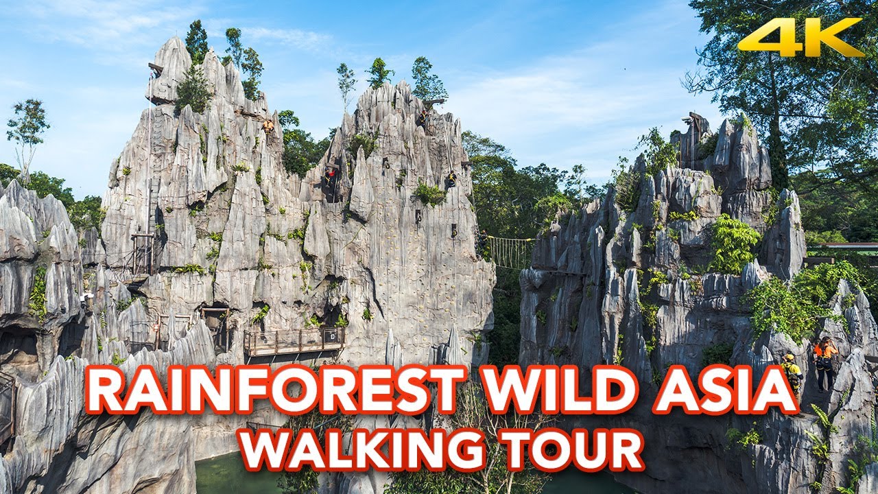 Rainforest Wild Asia - Walking tour at Singapore's new adventure zoo
