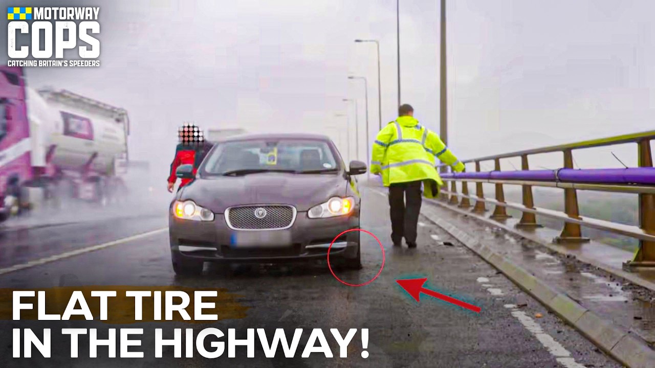 One of the Most Dangerous Places to Break Down! | Motorway Cops