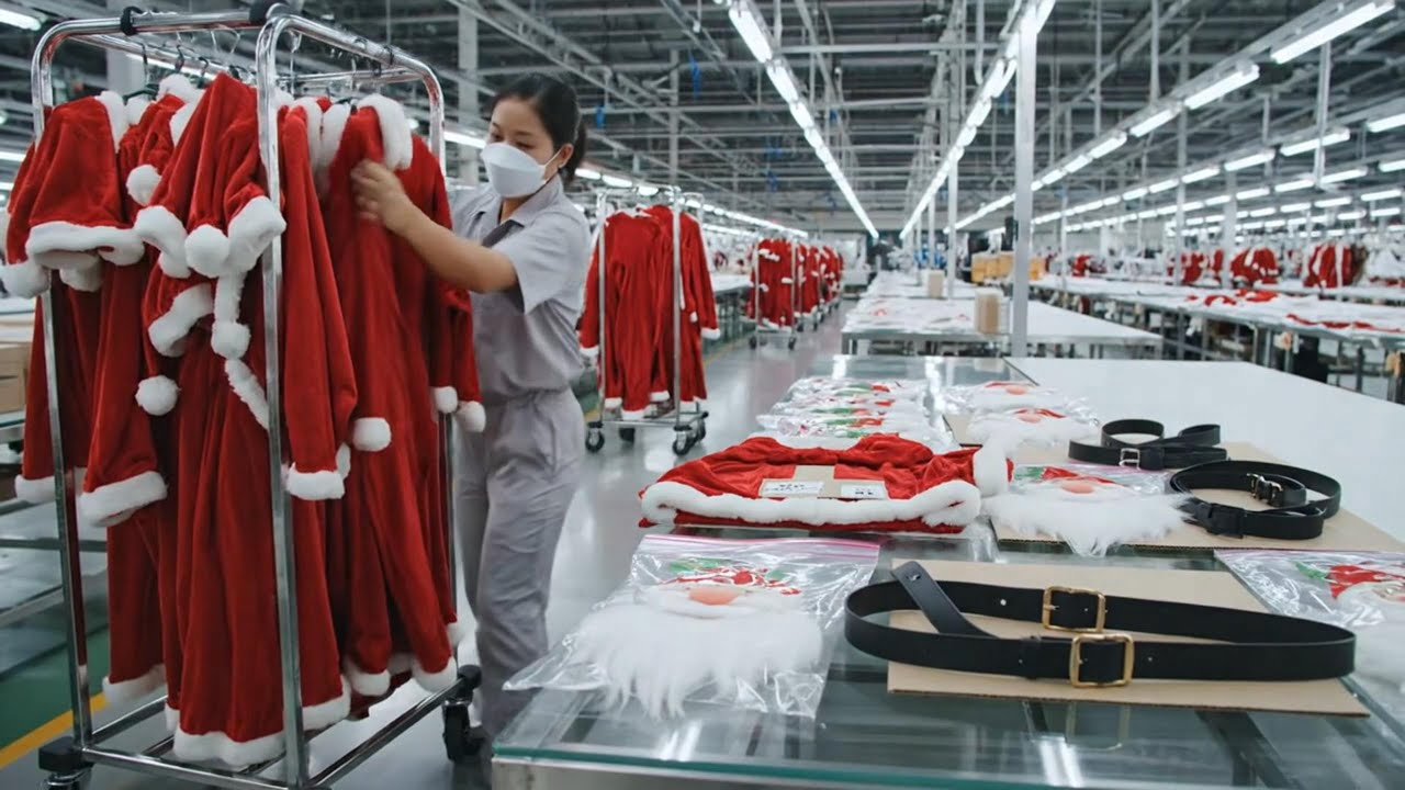 How Santa Suits Are Made