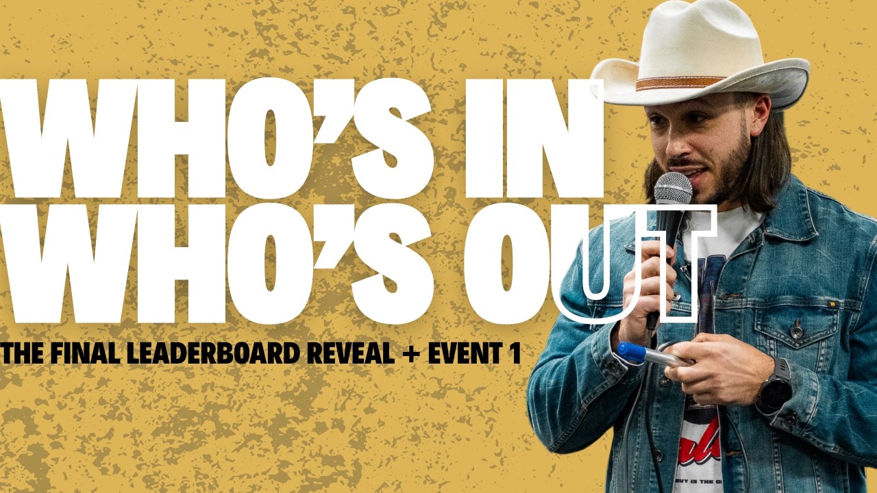 LIVE Leaderboard Reveal Show + Event 1 Announcement