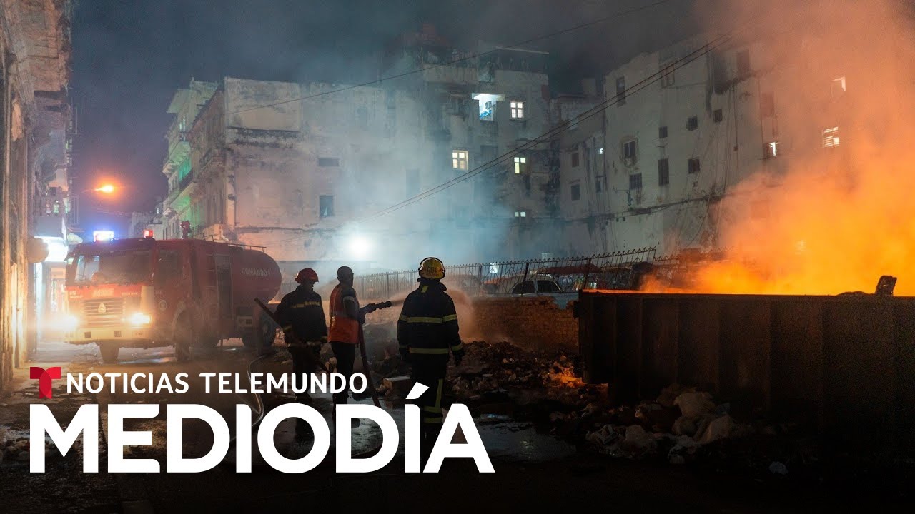 Cuba vive una tensa jornada de protestas por los apagones que golpean a la isla | Noticias Telemundo