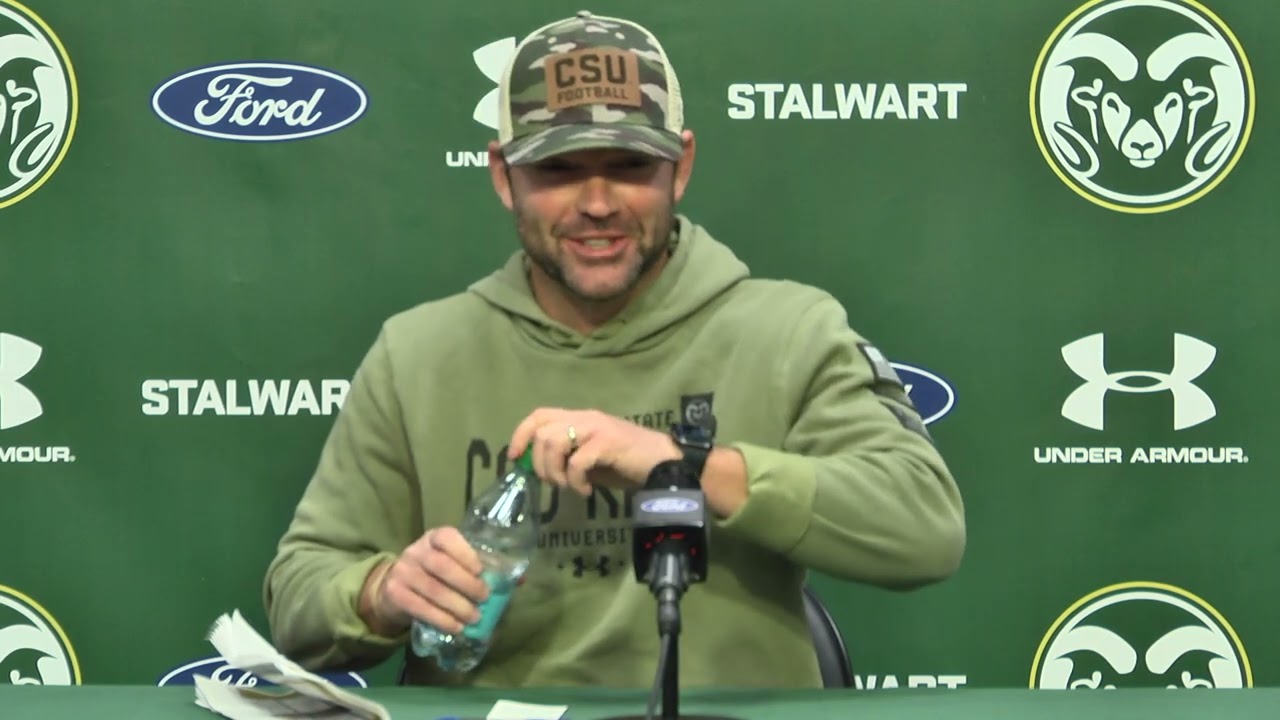 Colorado State Football: Tyson Summers Media Availability - Week 8 (2025)