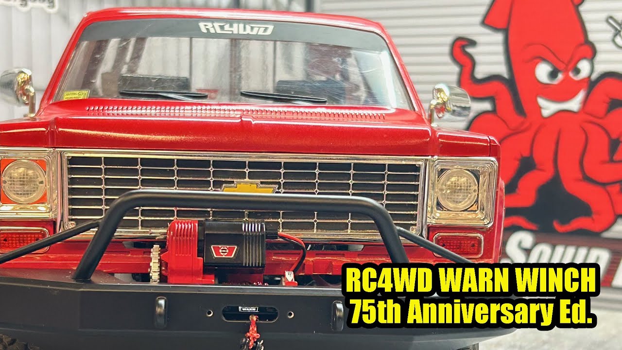 RC4WD Warn Winch 75th Anniversary Edition