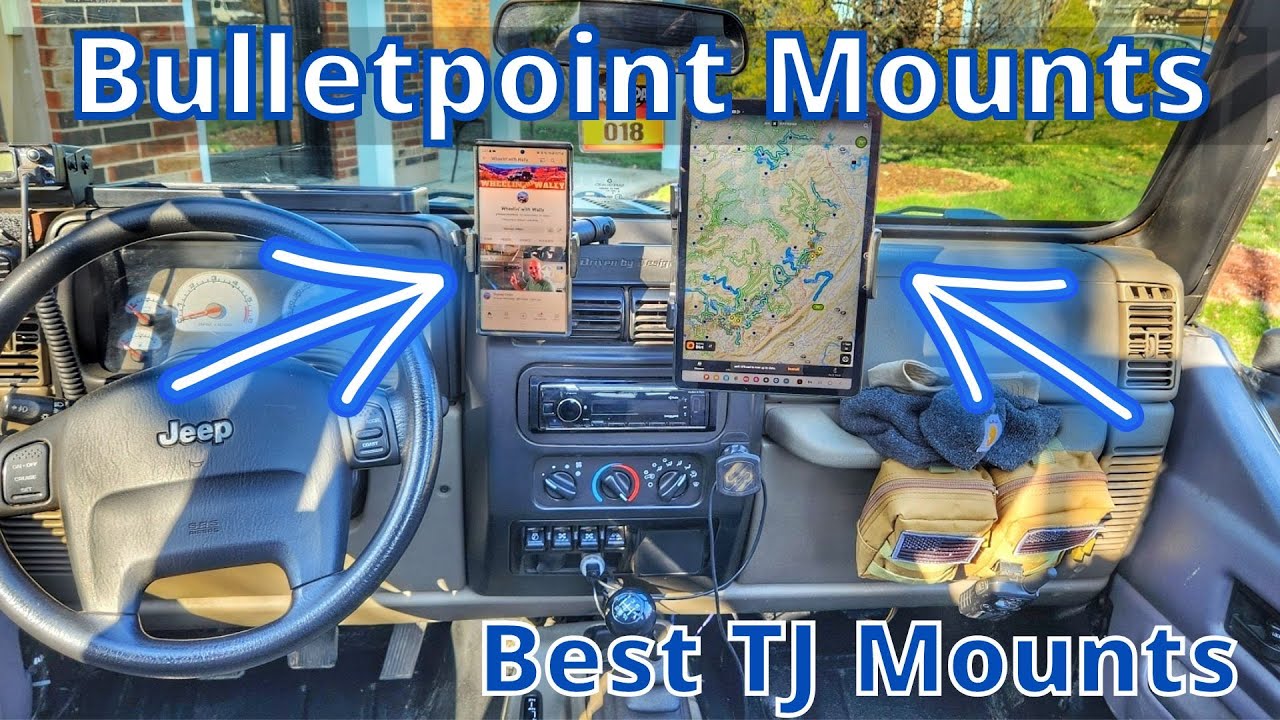 Universal Bullet Point Mounts | Jeep TJ
