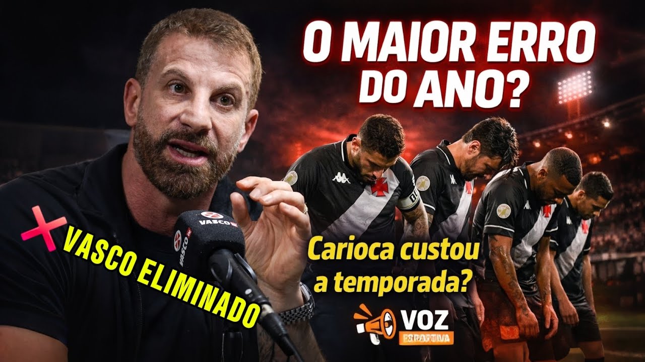 🚨FOCOU NO CARIOCÃO E ASSUMIU A LANTERNA DO BRASILEIRÃO!