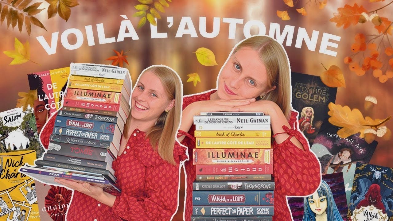 MA PILE À LIRE D'AUTOMNE 🍂 des frissons, de la douceur et certainement des prochains coups de coeur