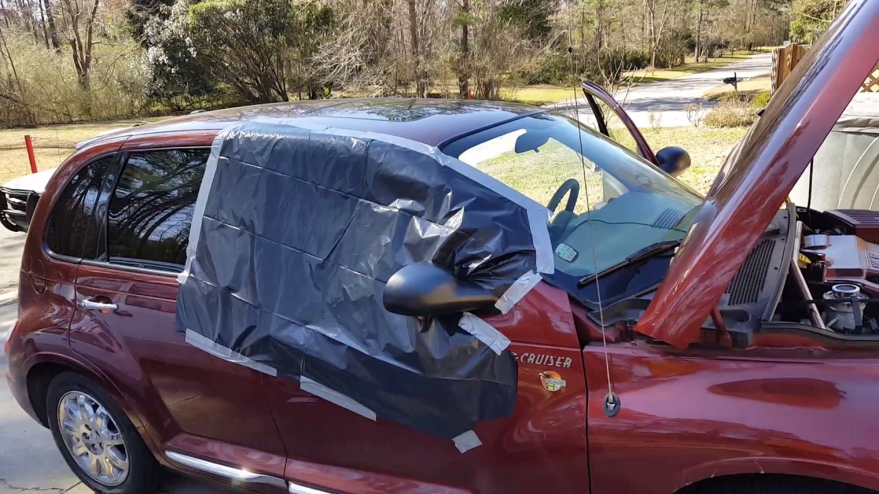 2008 PT CRUISER Window wont roll up , Window Stuck Fix  - Broken Window PT Cruiser 2006-2010
