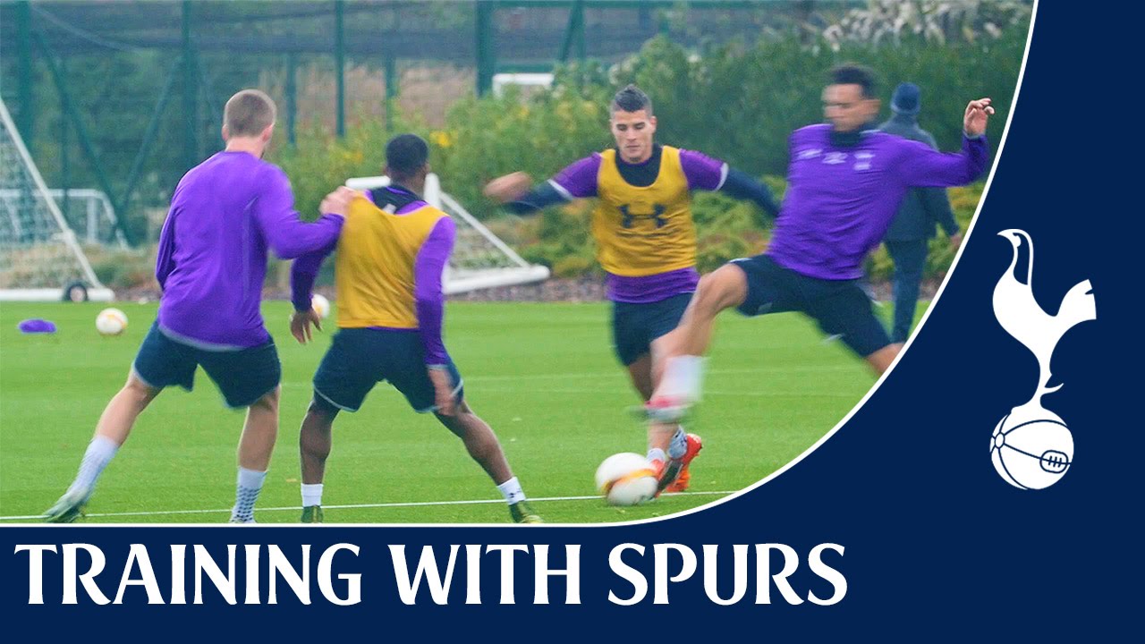 Training with Tottenham Hotspur! Spurs TV