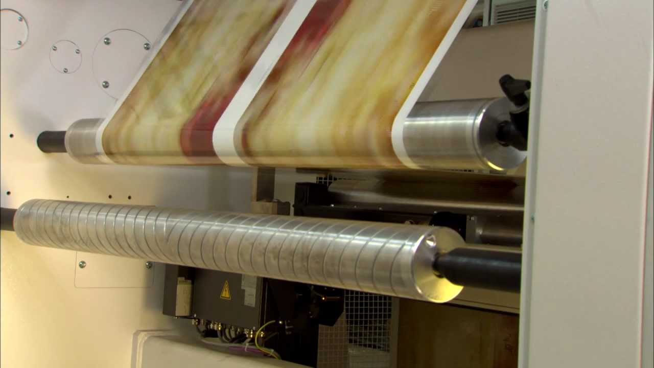Sensoren Rollenoffset, Flexodruck Rolle zu Rolle