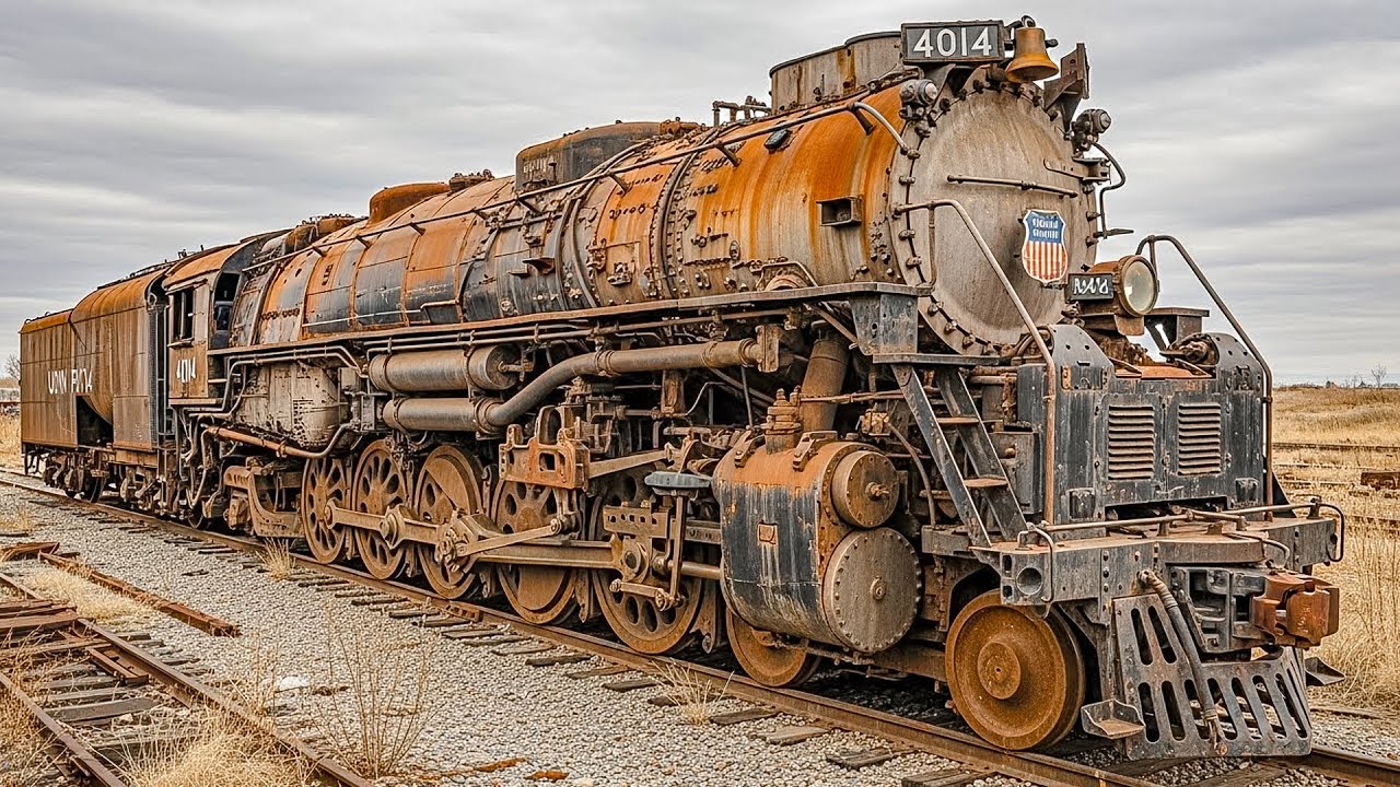 BIG BOY 4014 RESTORED FROM THE BRINK
