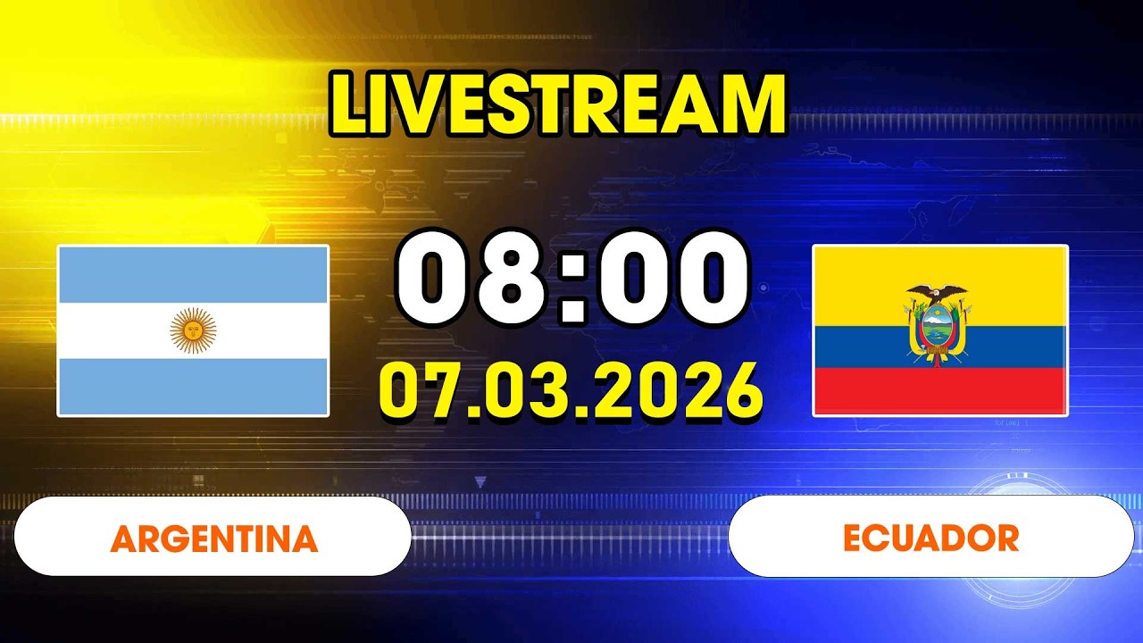 🔴 Argentina vs Ecuador | Siêu phẩm định đoạt trận đấu