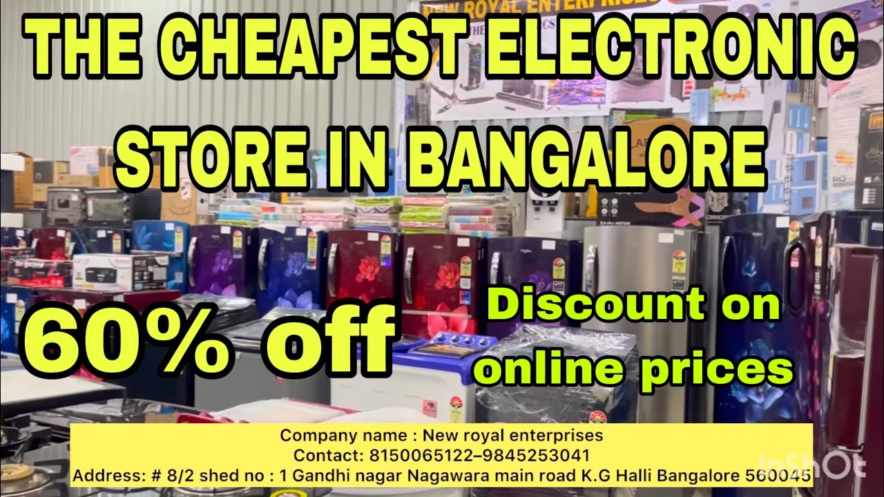 Wholesale electronic shop in Bangalore😱_cheap and best electronics in Bangalore_new royal enterprise