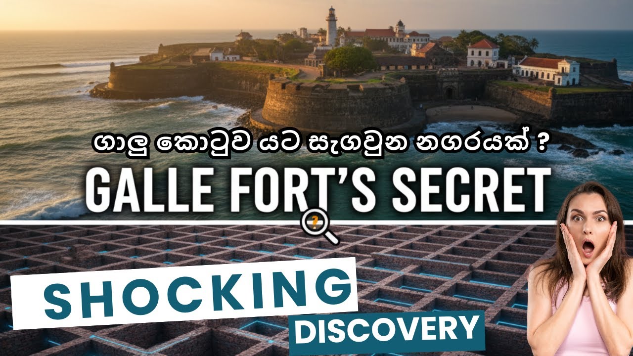 What Lies Beneath Galle Fort? Secret City?