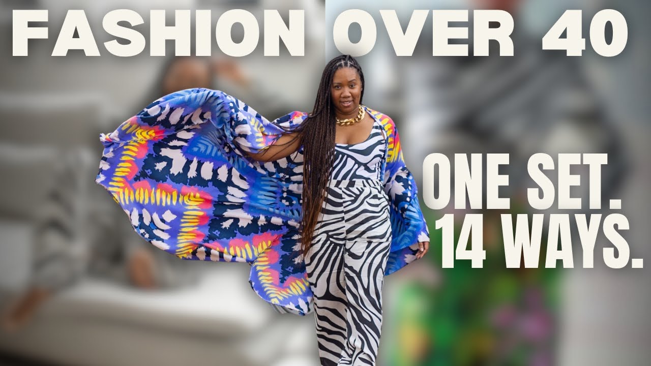14 Ways to Style Zebra Print | Why Zebra Is a Neutral | Matching Set Outfit Ideas | Fashion over 40
