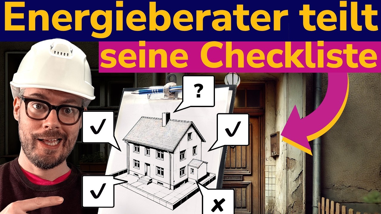 Sanierung Schritt für Schritt: 1. Die Bestandsaufnahme [inkl. Checkliste vom Energieberater]