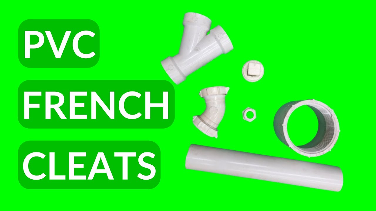 5 PVC french cleat holders - creative project ideas for beginning woodworkers