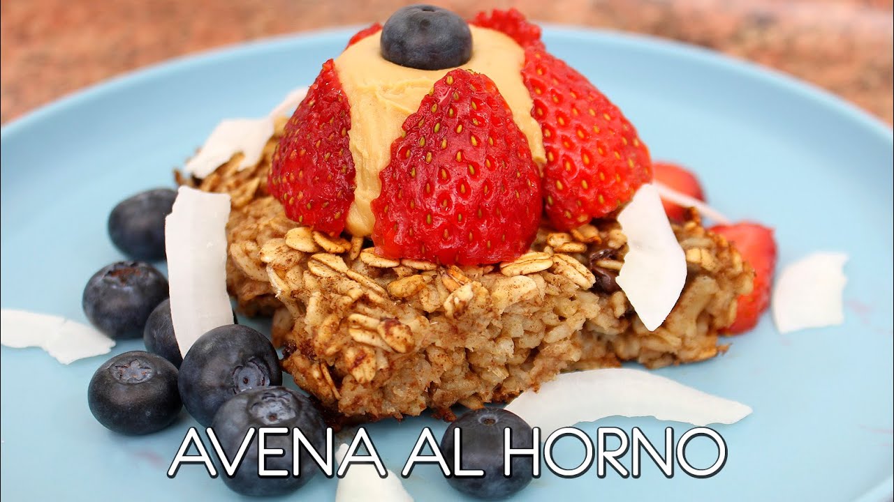 Avena al horno, un desayuno FÁCIL, RICO Y SALUDABLE - Come como príncipe