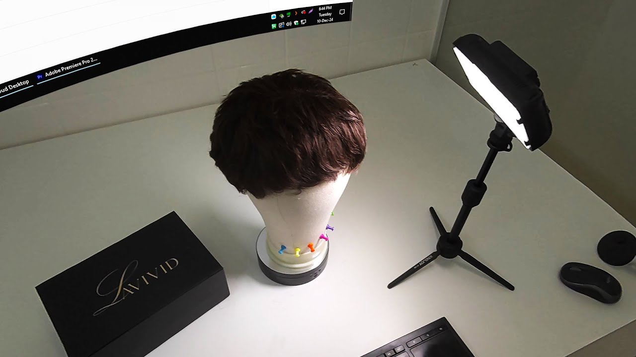 Lavivid Zeo Mirage - My First Poly Hairpiece with Knots