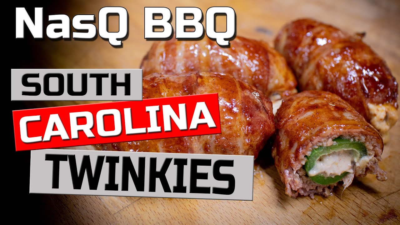 South Carolina Twinkies - Gevulde Jalapeños met gehakt en spek - NasQ BBQ