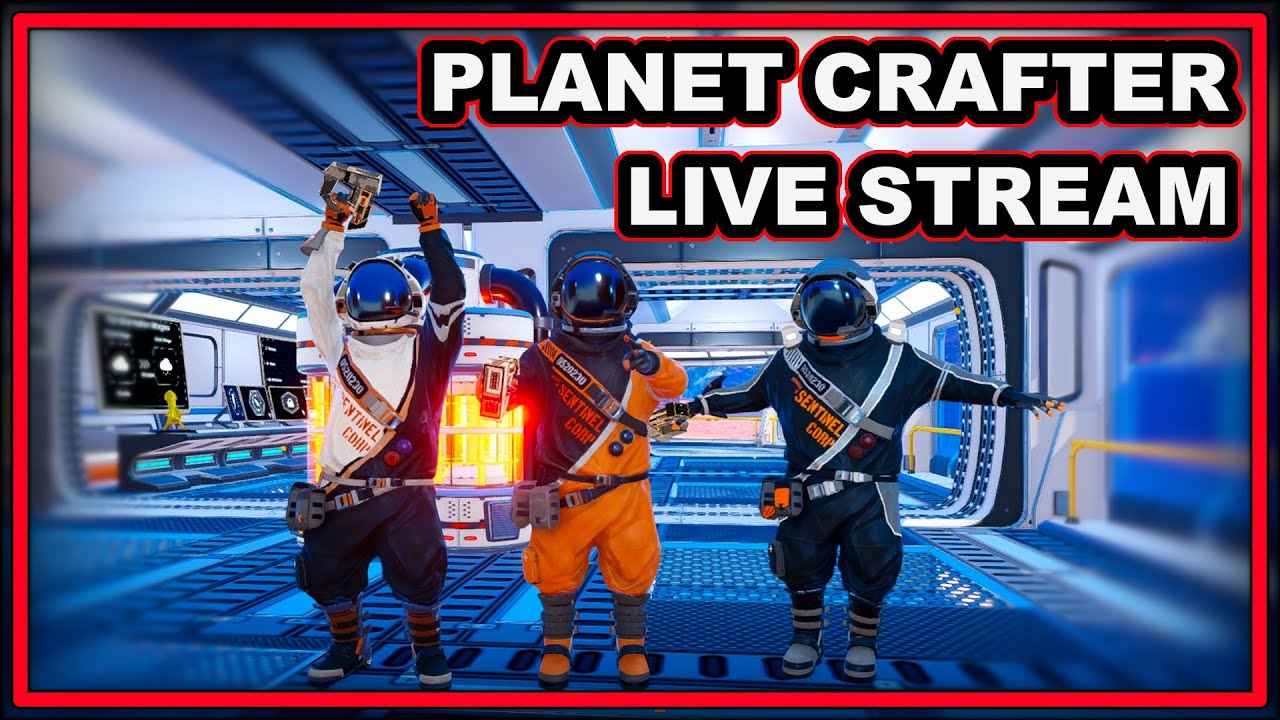 The Planet Crafter Multiplayer with JD and Salix - Live Stream