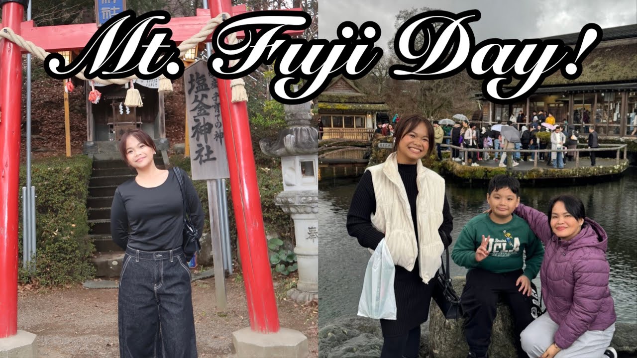 Mt. Fuji Day Tour! (Nagpakita Kaya si Mt. Fuji?!) | Ryzza Mae Dizon