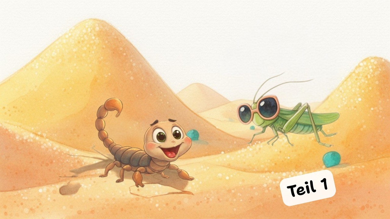 Lili der Skorpion 🦂 | Teil 1: Die Suche beginnt | Kinderbuch Video
