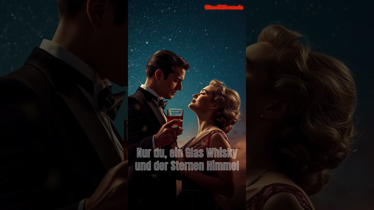 Nur du, ein Glas Whisky und der Sternen Himmel 