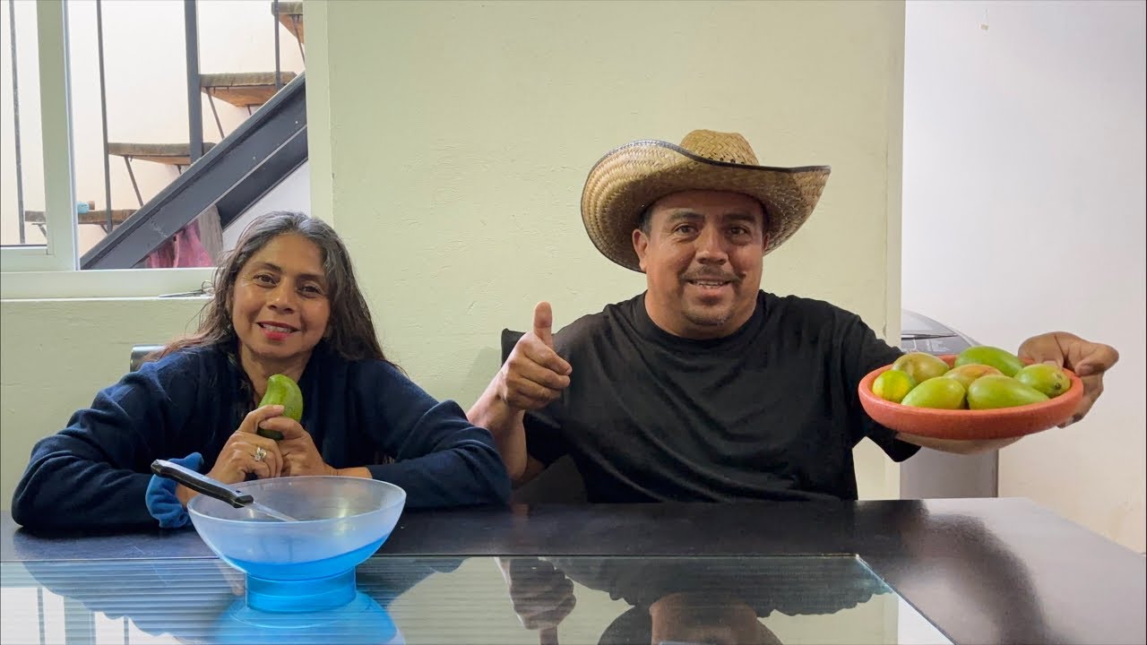 Mangos 🥭 verdes con sal