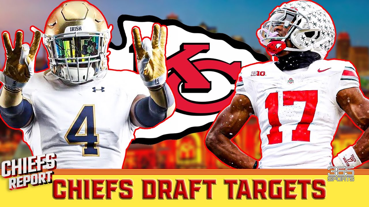 Kansas City Chiefs 1st Round NFL Draft Targets at Pick #9 in the FT. Jeremiyah Love & Carnell Tate
