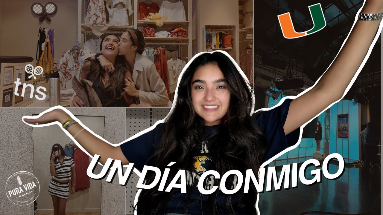 Todo lo que hago en un d&iacute;a siendo estudiante en la Universidad de Miami viviendo sola ! - XIME PONCH