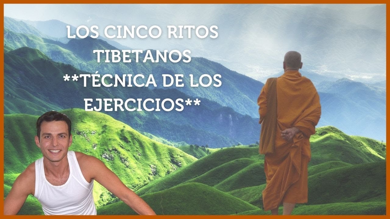 🙌 Los cinco RITOS tibetanos✅ Practica estos cinco ejercicios y REJUVENECE tu cuerpo**TÉCNICA
